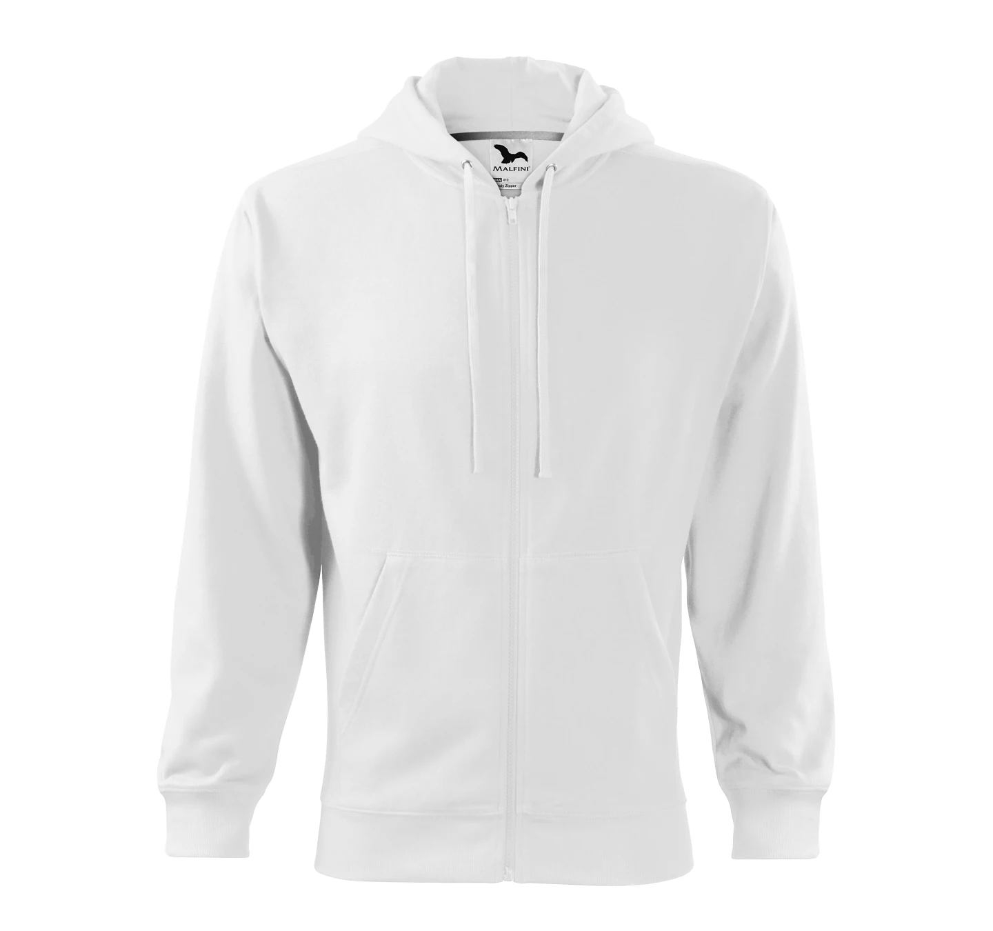 Hanorac bărbaţi Malfini Trendy Zipper 410 Alb Hanorac bărbaţi Malfini Trendy Zipper 410 Alb