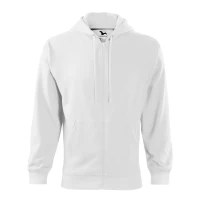  Hanorac bărbaţi Malfini Trendy Zipper 410 Alb