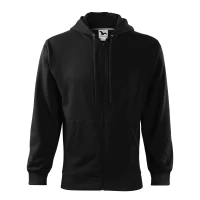  Hanorac bărbaţi Malfini Trendy Zipper 410 Negru