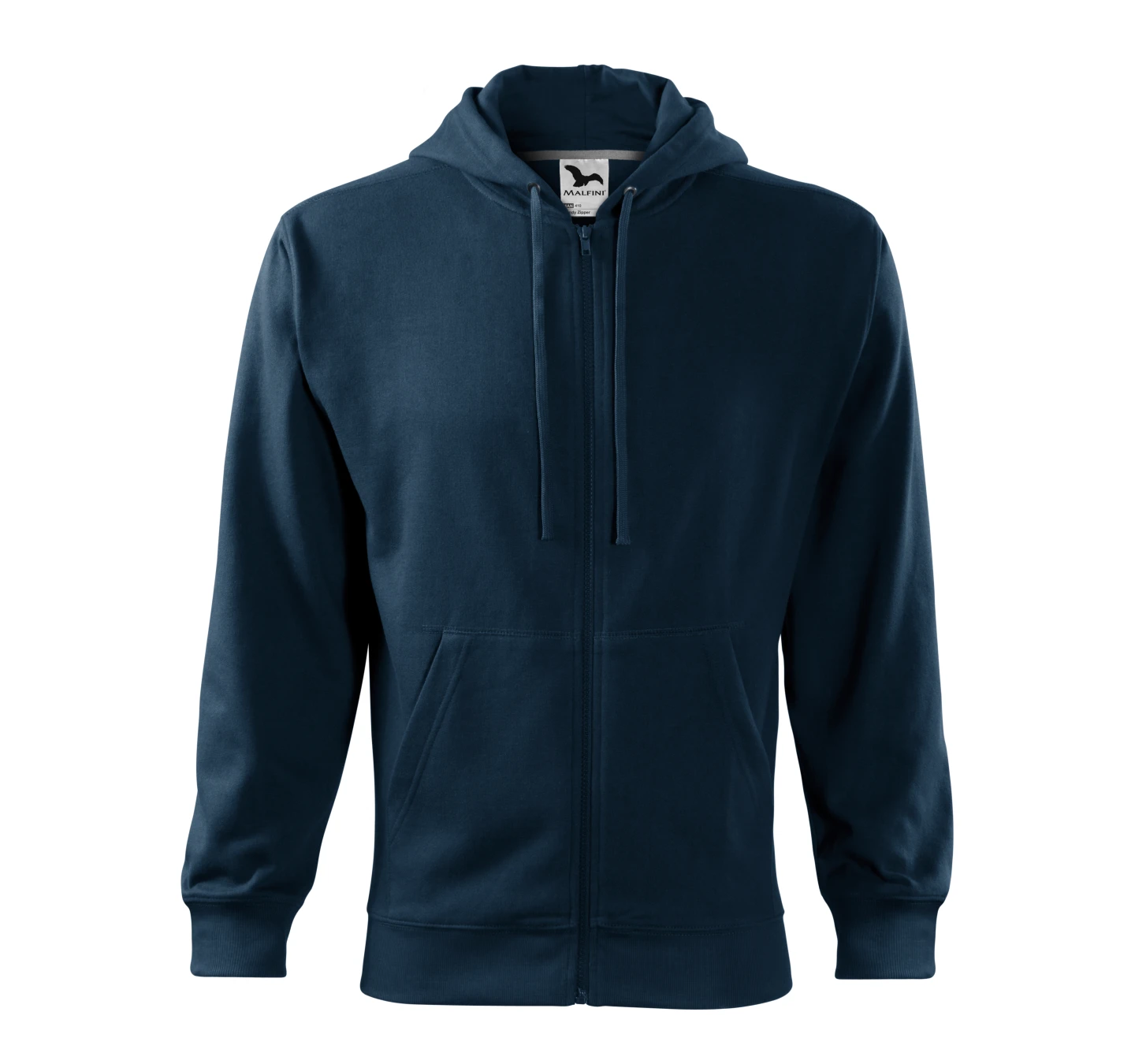  Hanorac bărbaţi Malfini Trendy Zipper 410 Albastru Marin