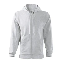  Hanorac bărbaţi Malfini Trendy Zipper 410 Gri Deschis