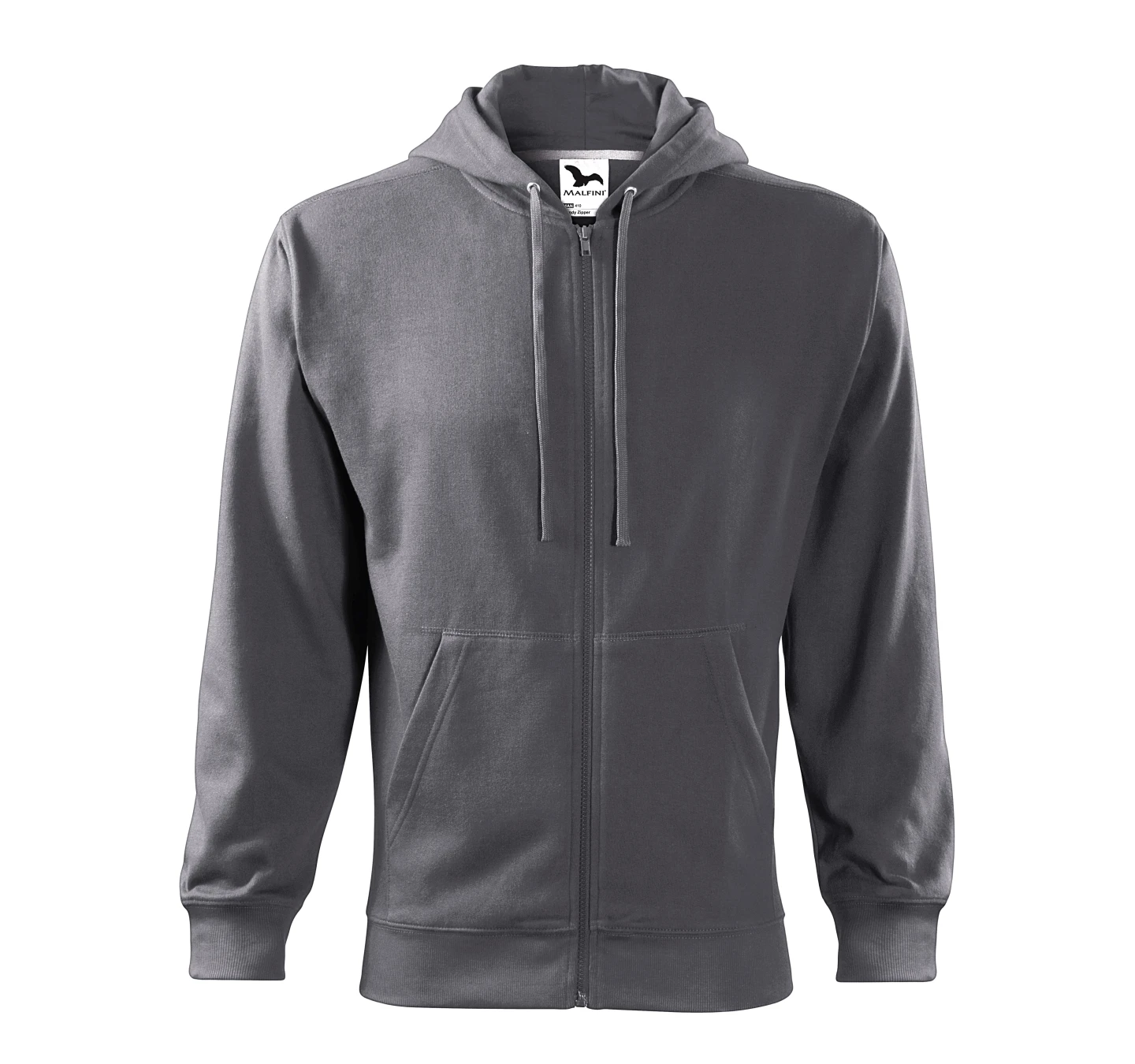 Hanorac bărbaţi Malfini Trendy Zipper 410 Gri Metalic Hanorac bărbaţi Malfini Trendy Zipper 410 Gri Metalic