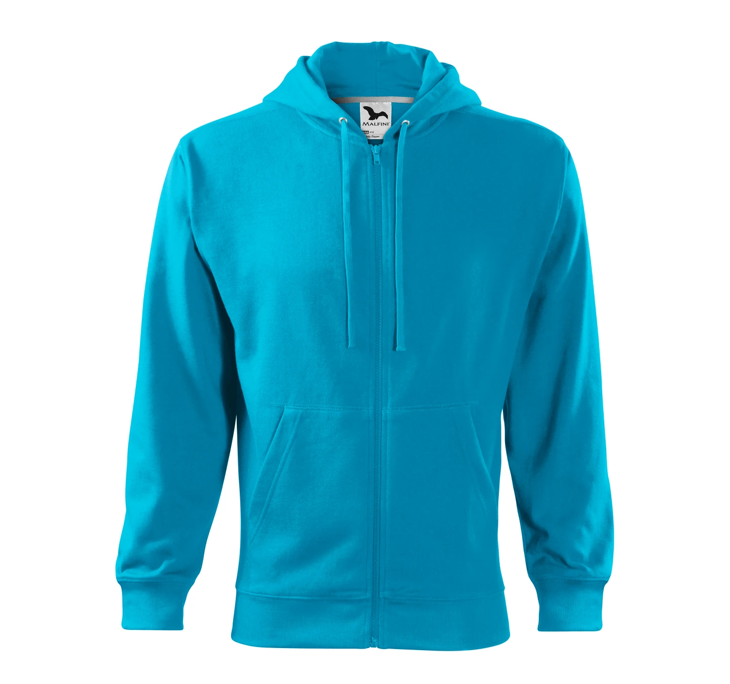 Hanorac bărbaţi Malfini Trendy Zipper 410 Turcoaz Hanorac bărbaţi Malfini Trendy Zipper 410 Turcoaz