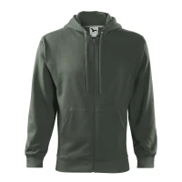  Hanorac bărbaţi Malfini Trendy Zipper 410 Gri Ardezie
