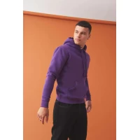 Hanorac cu gluga JUST HOODS 330g AWJH101 Purple