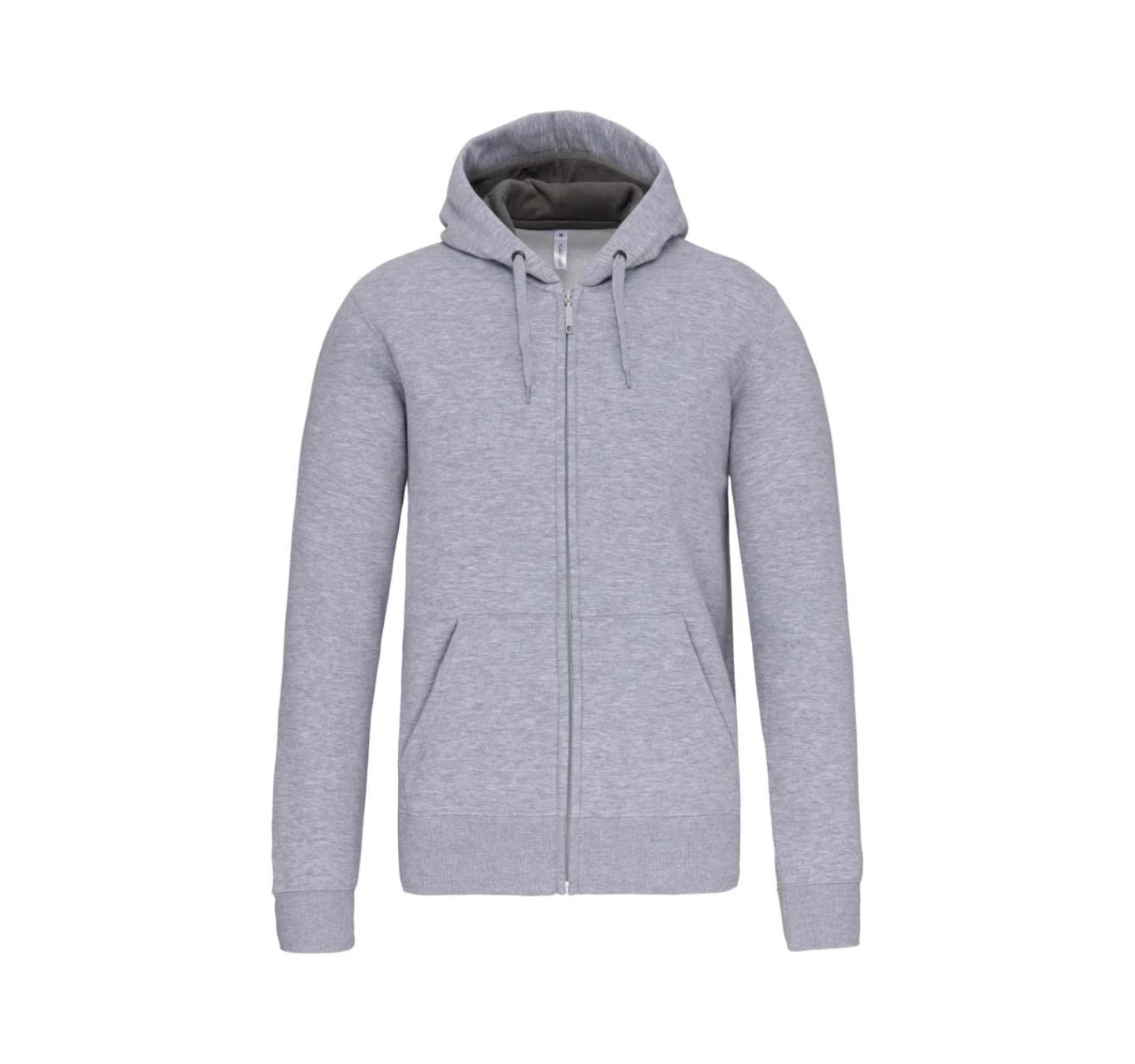 Hanorac Gluga si Fermoar KARIBAN 360g KA444 Oxford Grey Hanorac Gluga si Fermoar KARIBAN 360g KA444 Oxford Grey