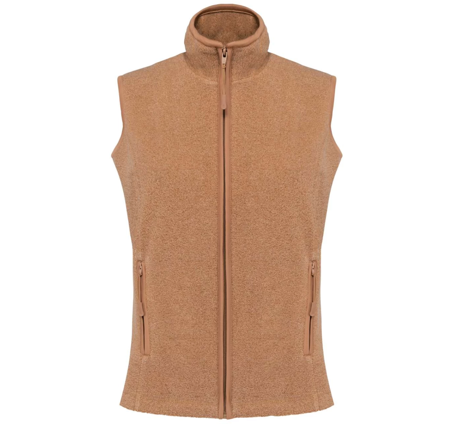 MICROFLEECE Vesta Femei MELODIE KA906 Camel Heather MICROFLEECE Vesta Femei MELODIE KA906 Camel Heather