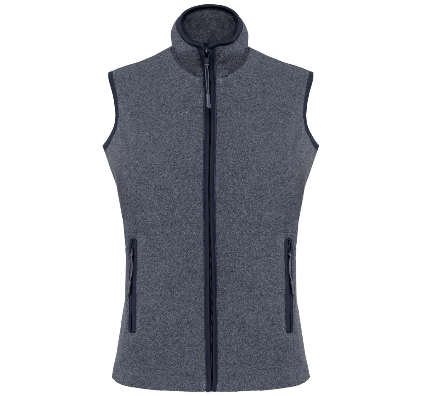 MICROFLEECE Vesta Femei MELODIE KA906 French Navy Heather MICROFLEECE Vesta Femei MELODIE KA906 French Navy Heather