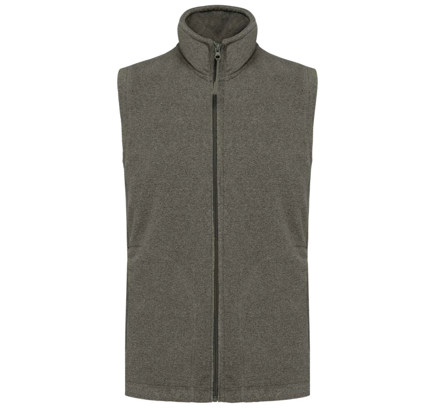 MICROFLEECE Vesta Barbati LUCA KA913 Green Marble Heather MICROFLEECE Vesta Barbati LUCA KA913 Green Marble Heather