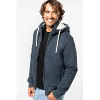 Hanorac Captusit KARIBAN KV2312 Night Blue Heather