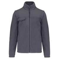  Hanorac FLEECE maneci detasabile WK9105 Convoy Grey