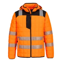  Jachetă PW3 Hi-Vis Hybrid Baffle T165 Portocaliu