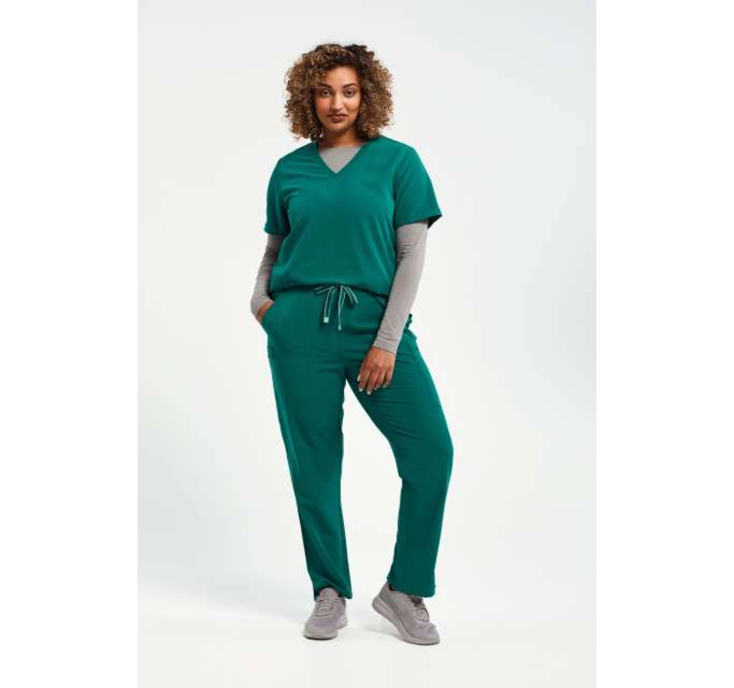 Tunica Femei INVINCIBLE ONNA-STRETCH NN310 Clean Green