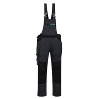 Pantaloni cu Pieptar WX3-T704 Gri Metalic