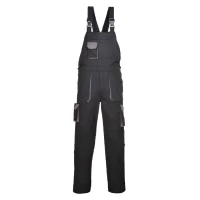 Salopeta cu Pieptar Portwest Texo Contrast TX12 Negru