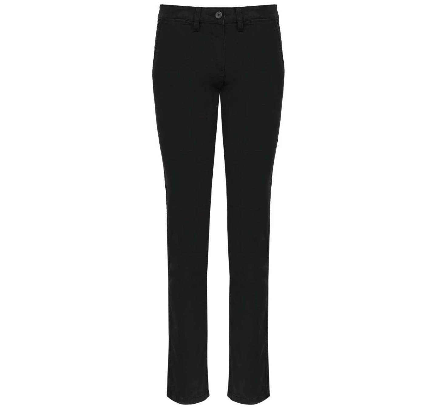 Pantaloni Femei CHINO KARIBAN KA741 Negru Pantaloni Femei CHINO KARIBAN KA741 Negru