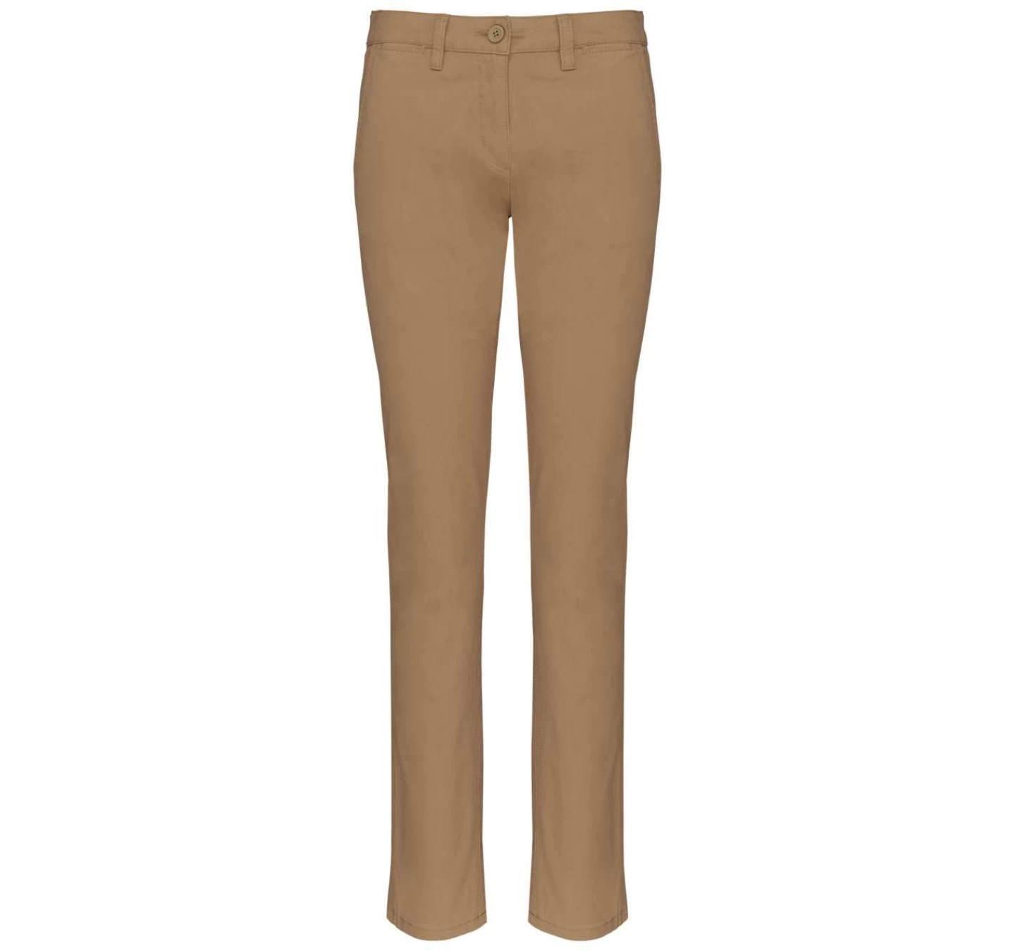Pantaloni Femei CHINO KARIBAN KA741 Camel Pantaloni Femei CHINO KARIBAN KA741 Camel