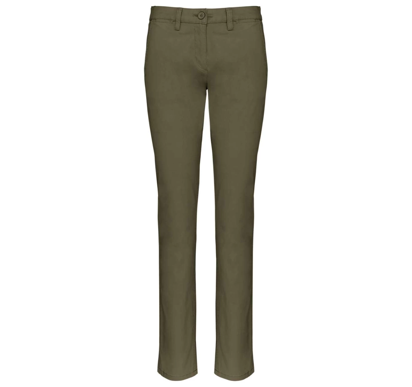 Pantaloni Femei CHINO KARIBAN KA741 Light Khaki Pantaloni Femei CHINO KARIBAN KA741 Light Khaki