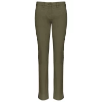 Pantaloni Femei CHINO KARIBAN KA741 Light Khaki