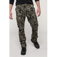  Pantaloni Barbati BUZUNARE MULTIPLE KA744 Olive Camouflage