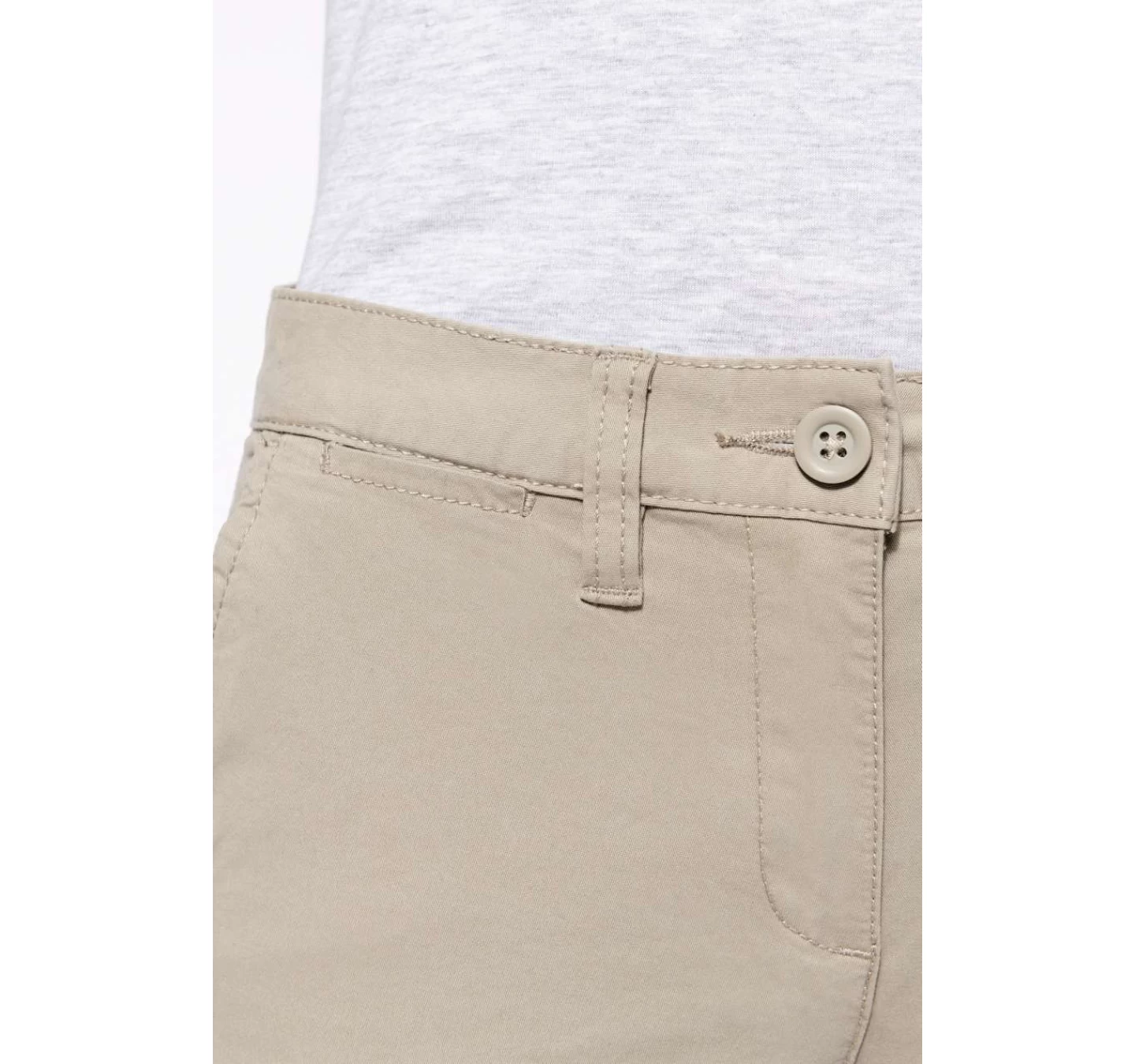 Pantaloni Femei DEASUPRA GLEZNEI KA749 Washed Beige Pantaloni Femei DEASUPRA GLEZNEI KA749 Washed Beige