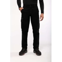 Pantaloni KARIBAN MULTIPOCKET KASP105 Negru
