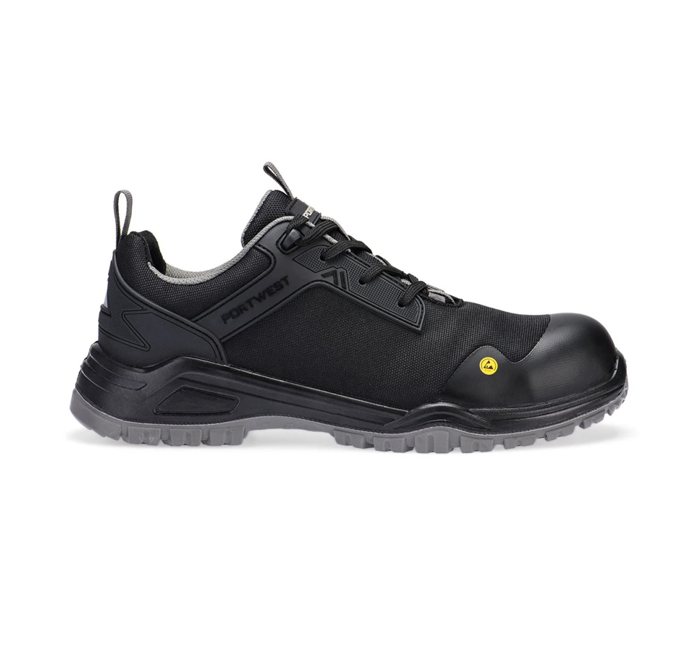 Pantofi din Plasa Bombeu Composit S3S ESD SR FO FE11 Negru