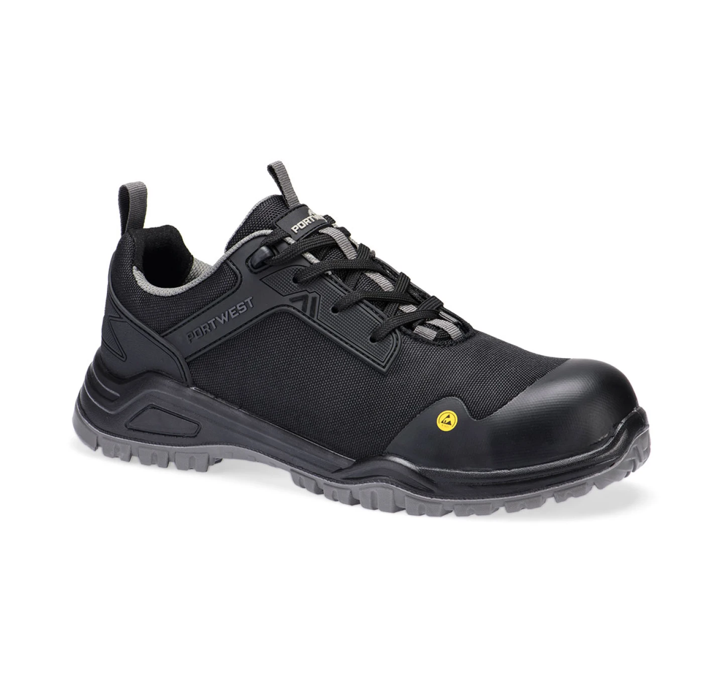 Pantofi din Plasa Bombeu Composit S3S ESD SR FO FE11 Negru