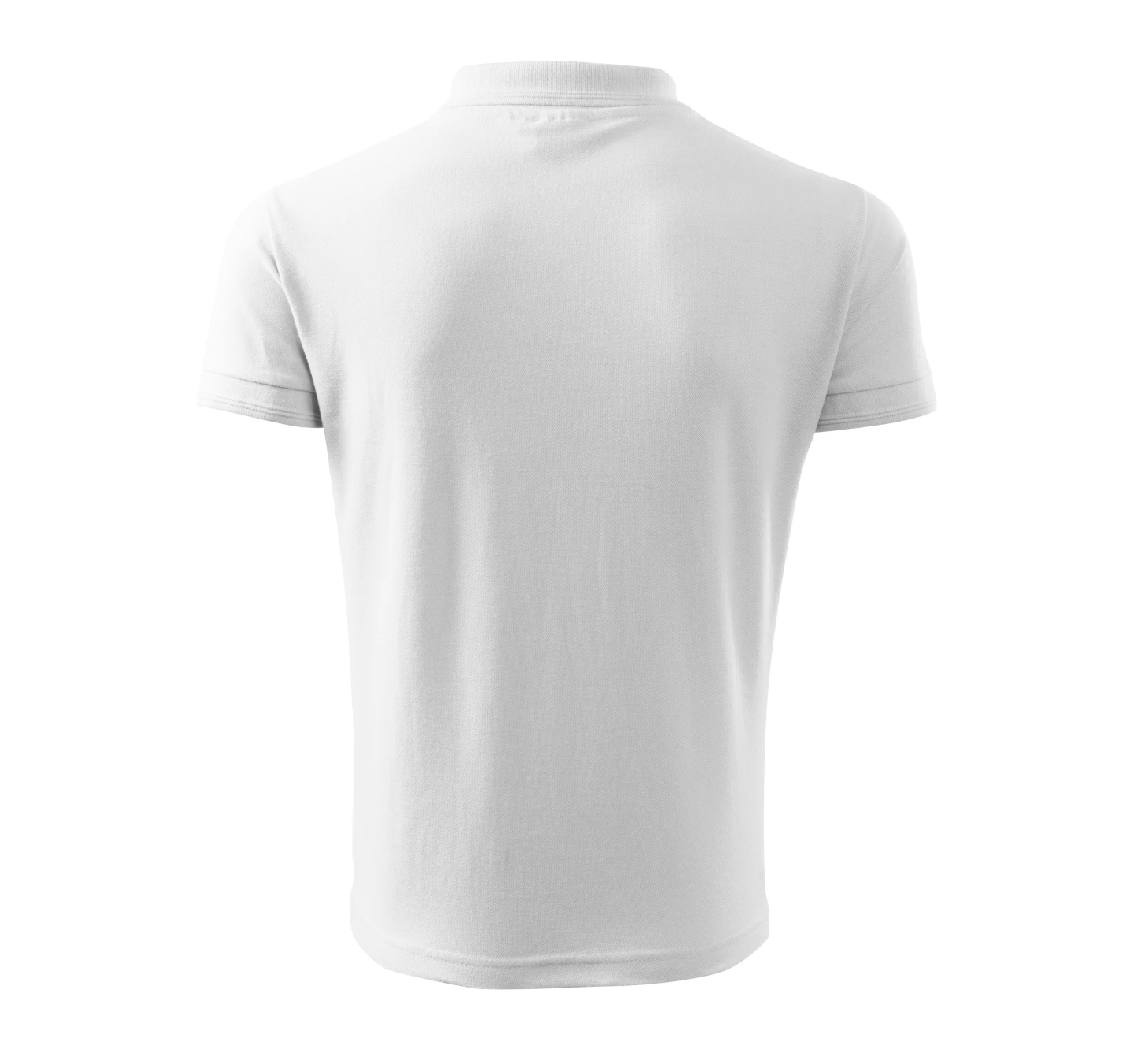 Tricou MALFINI PIQUE POLO 203 Alb Tricou MALFINI PIQUE POLO 203 Alb