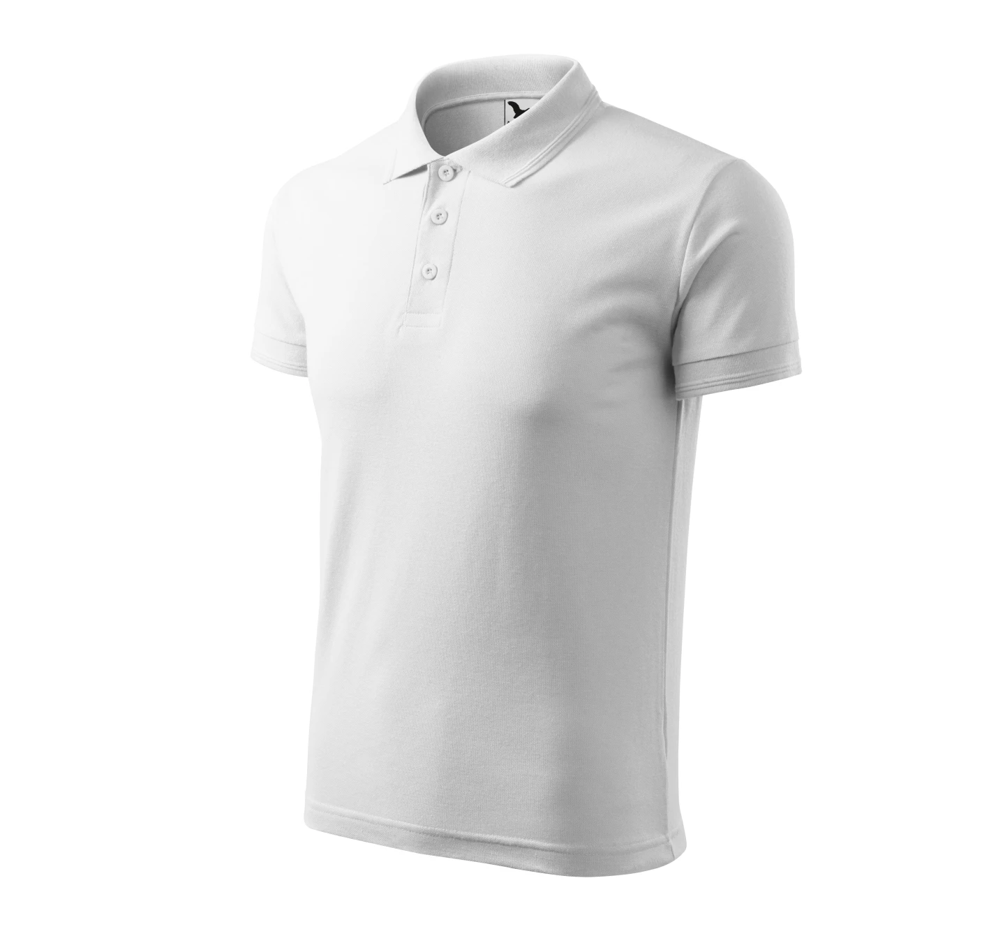 Tricou MALFINI PIQUE POLO 203 Alb Tricou MALFINI PIQUE POLO 203 Alb