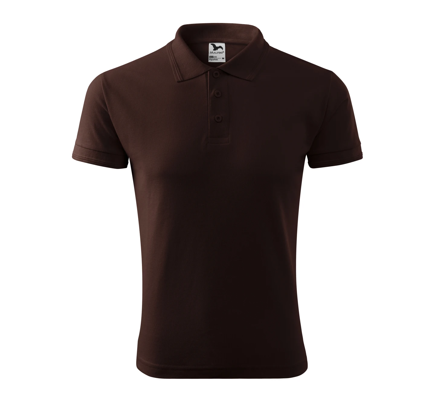 Tricou MALFINI PIQUE POLO 203 Cafea Tricou MALFINI PIQUE POLO 203 Cafea