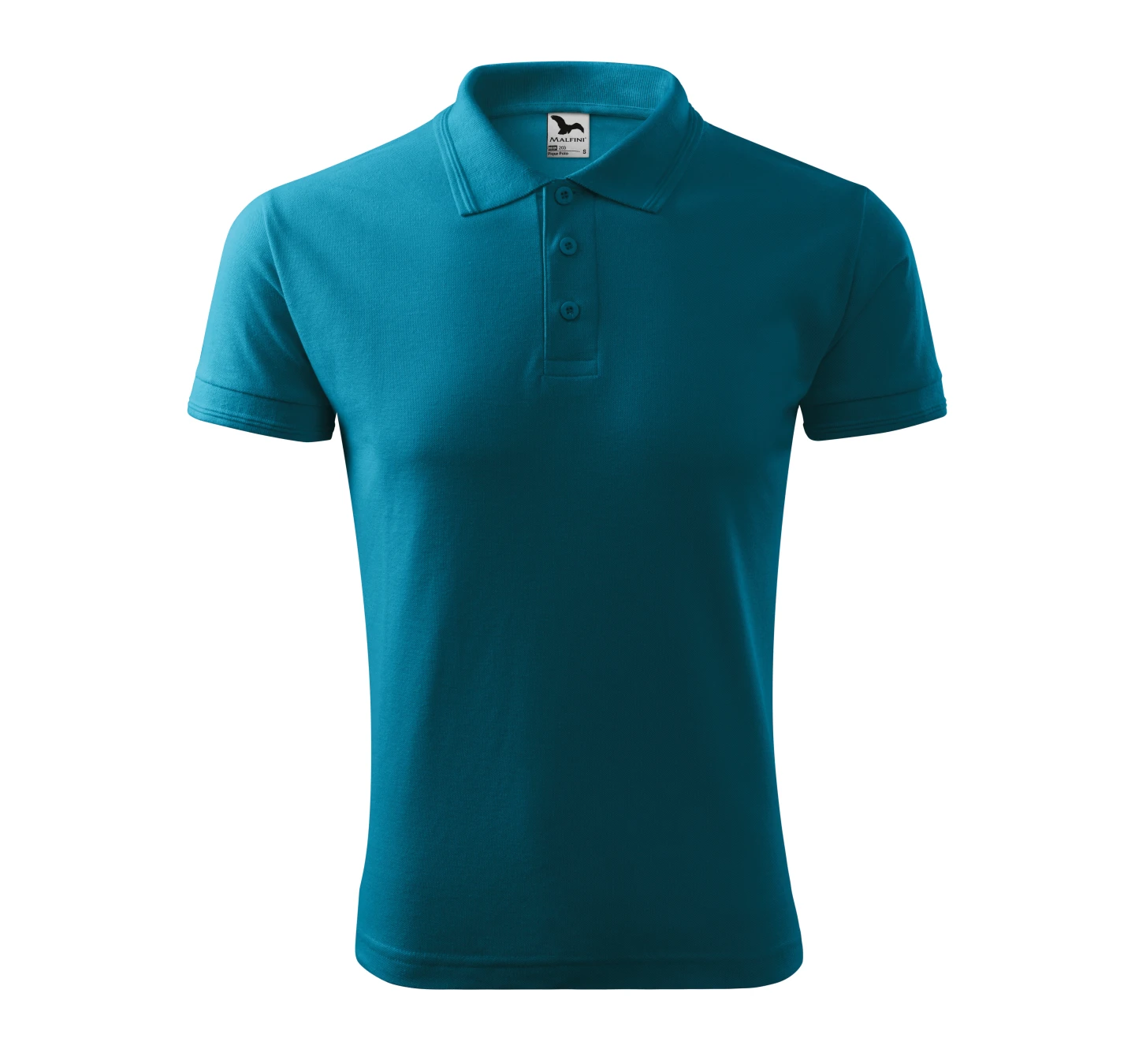 Tricou MALFINI PIQUE POLO 203 Turcoaz Inchis Tricou MALFINI PIQUE POLO 203 Turcoaz Inchis