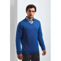 Pulover Barbati V-NECK PREMIER PR694 Royal