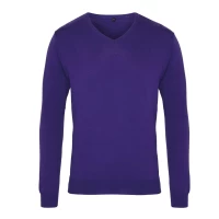 Pulover Barbati V-NECK PREMIER PR694 Purple