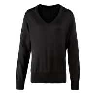 Pulover Femei In V PREMIER PR696 Negru