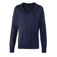 Pulover Femei In V PREMIER PR696 Navy