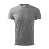 Tricou MALFINI CLASSIC 101 Gri Inchis