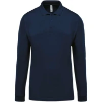 Tricou Polo maneca lunga Barbati KA256 Navy