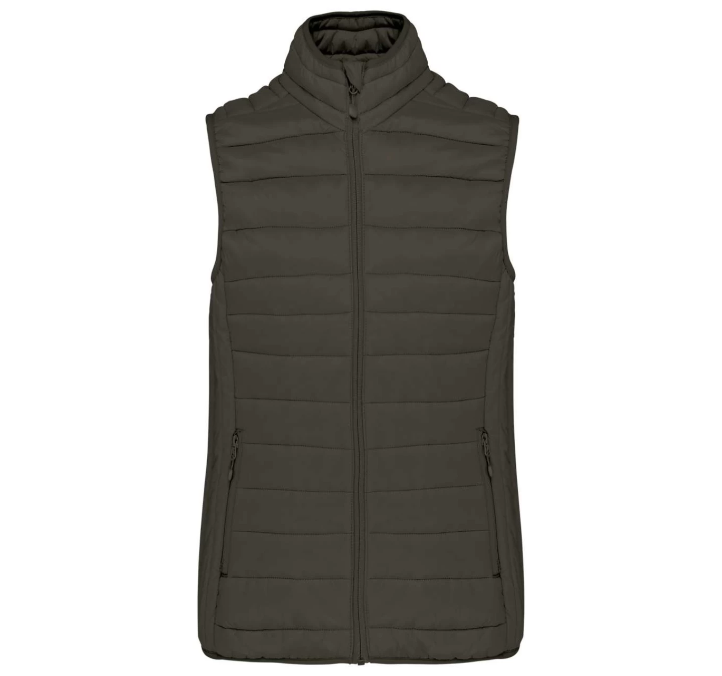 Vesta Femei KARIBAN KA6114 Dark Khaki Vesta Femei KARIBAN KA6114 Dark Khaki