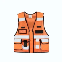 Vesta Tactica cu Plasa SPARTA Orange