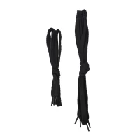 Sireturi Steelite 150cm Negru-FL02