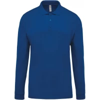 Tricou Polo maneca lunga Barbati KA256 Royal Blue