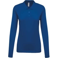Tricou Polo maneca lunga Femei KA257 Royal Blue