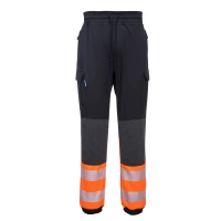 Pantaloni PW3 HiVis Flexi Class 1 Jogger KX341 Negru-Portocaliu