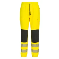 Pantaloni PW3 HiVis Flexi Jogger KX346 Galben-Negru