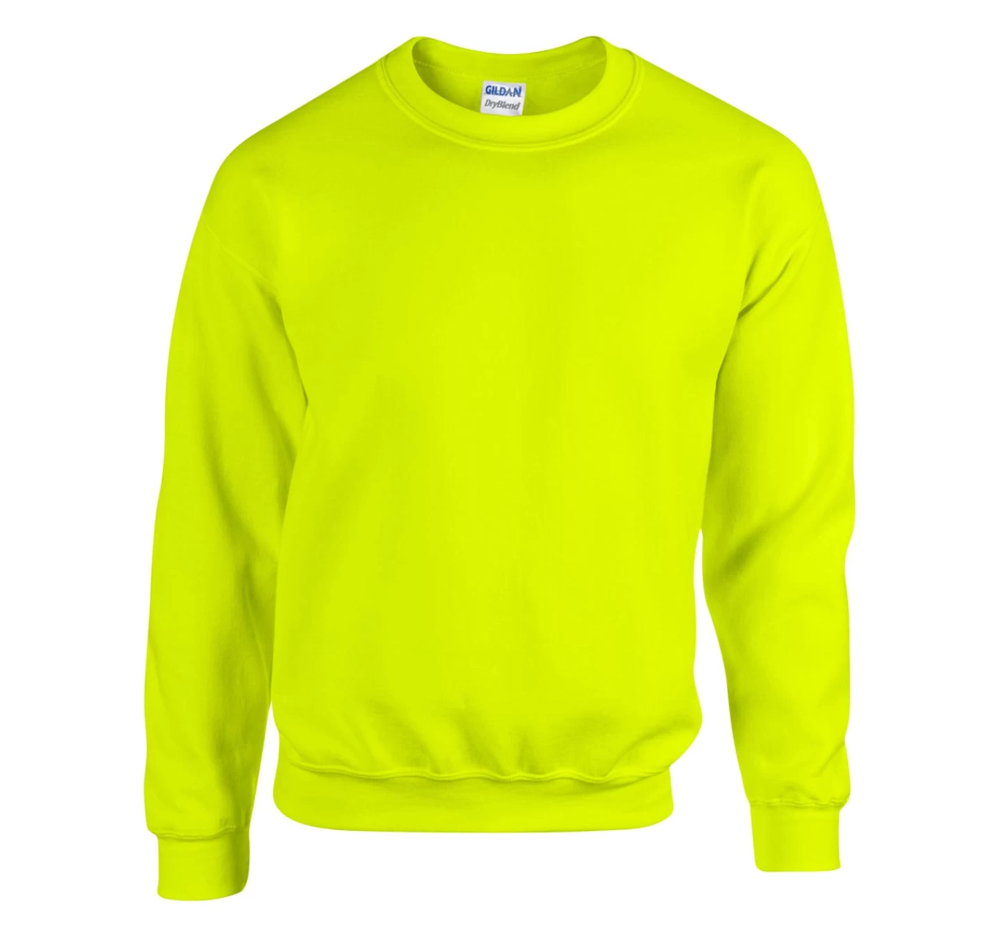 Bluza GILDAN maneca lunga 271g Safety Green Bluza GILDAN maneca lunga 271g Safety Green