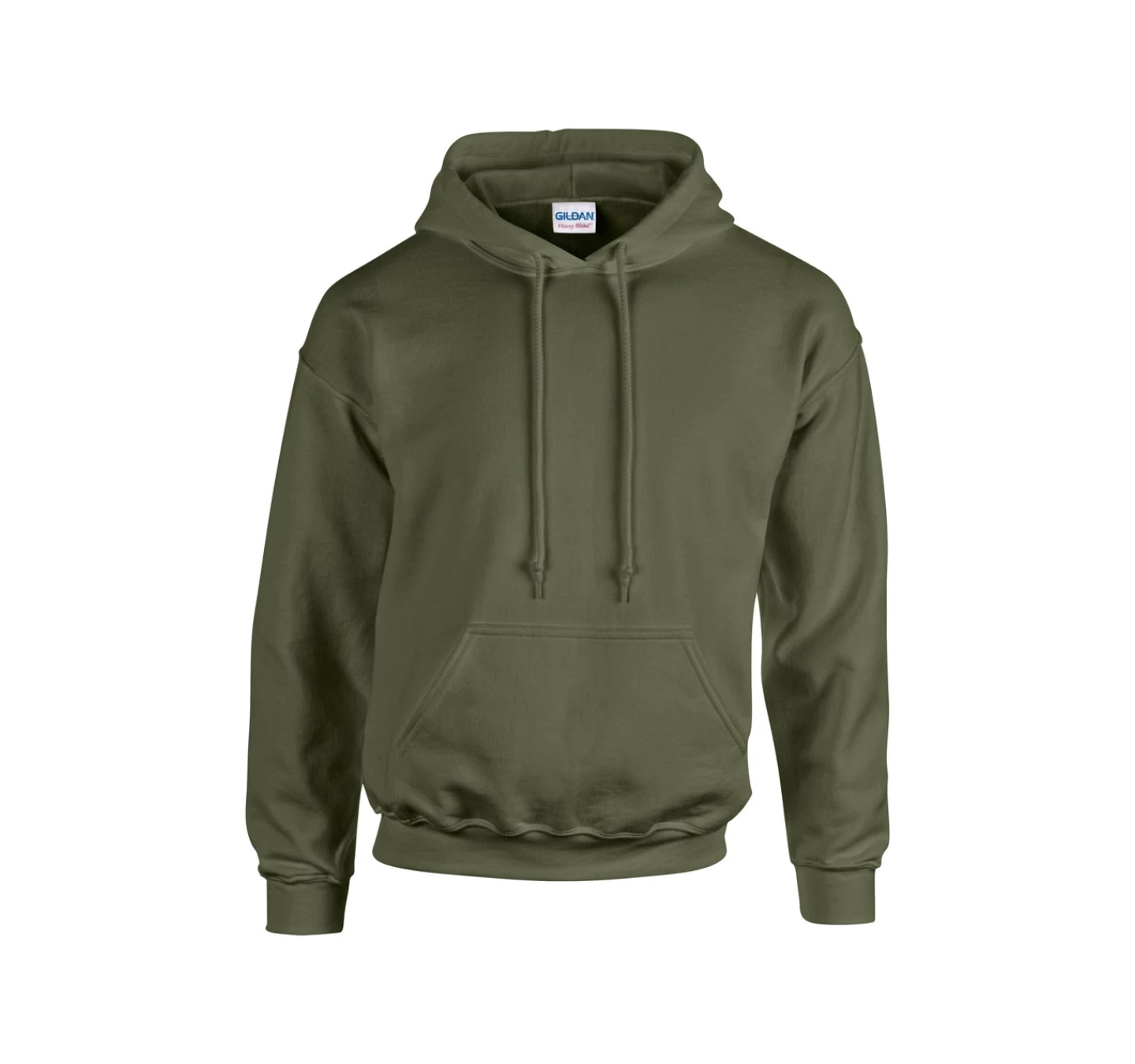 Hanorac GILDAN gluga si buzunar GI18500 Military Green Hanorac GILDAN gluga si buzunar GI18500 Military Green