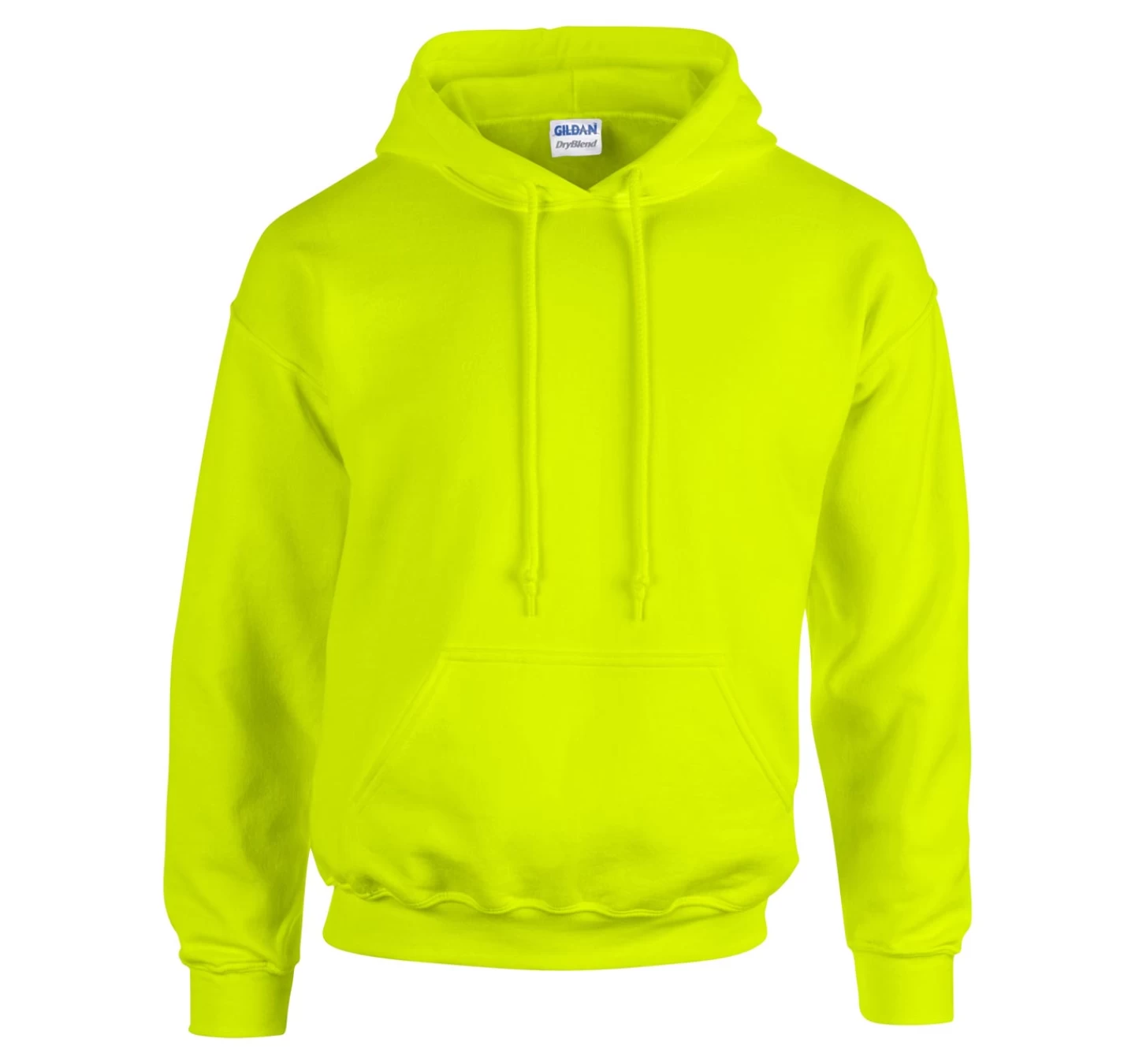 Hanorac GILDAN gluga si buzunar GI18500 Safety Green Hanorac GILDAN gluga si buzunar GI18500 Safety Green
