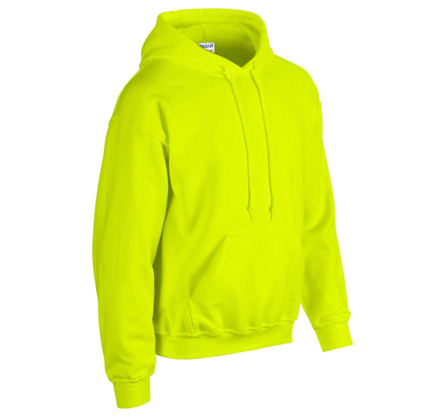 Hanorac GILDAN gluga si buzunar GI18500 Safety Green Hanorac GILDAN gluga si buzunar GI18500 Safety Green