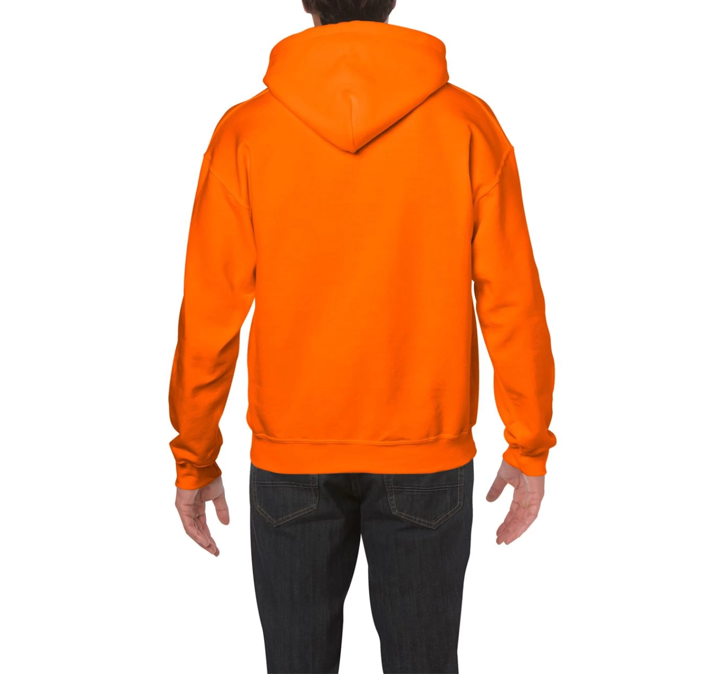 Hanorac GILDAN gluga si buzunar GI18500 S.Orange Hanorac GILDAN gluga si buzunar GI18500 S.Orange